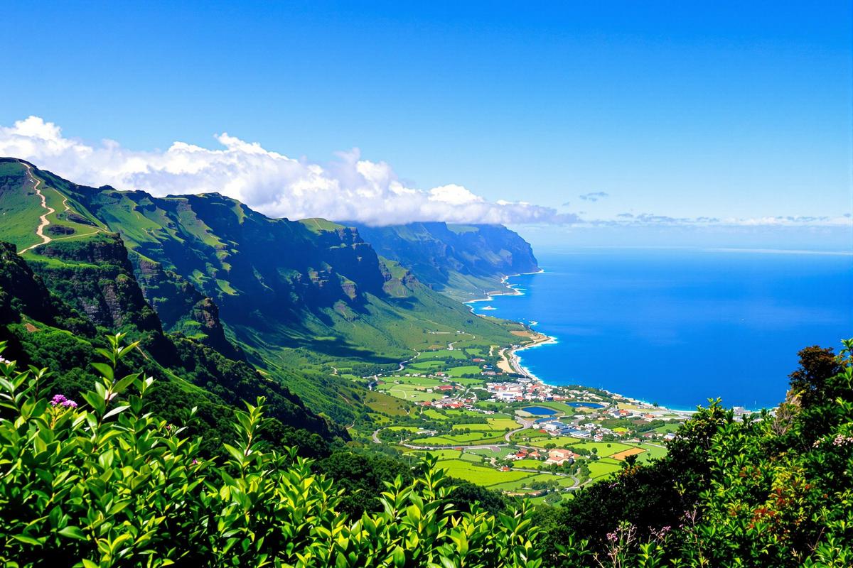 Géographie et géologie de l'île de madère