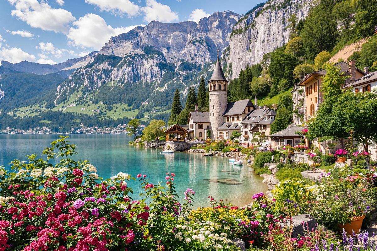 Talloires-Montmin : un cadre idyllique