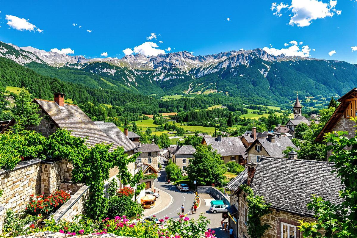Introduction aux villages pittoresques du Vercors