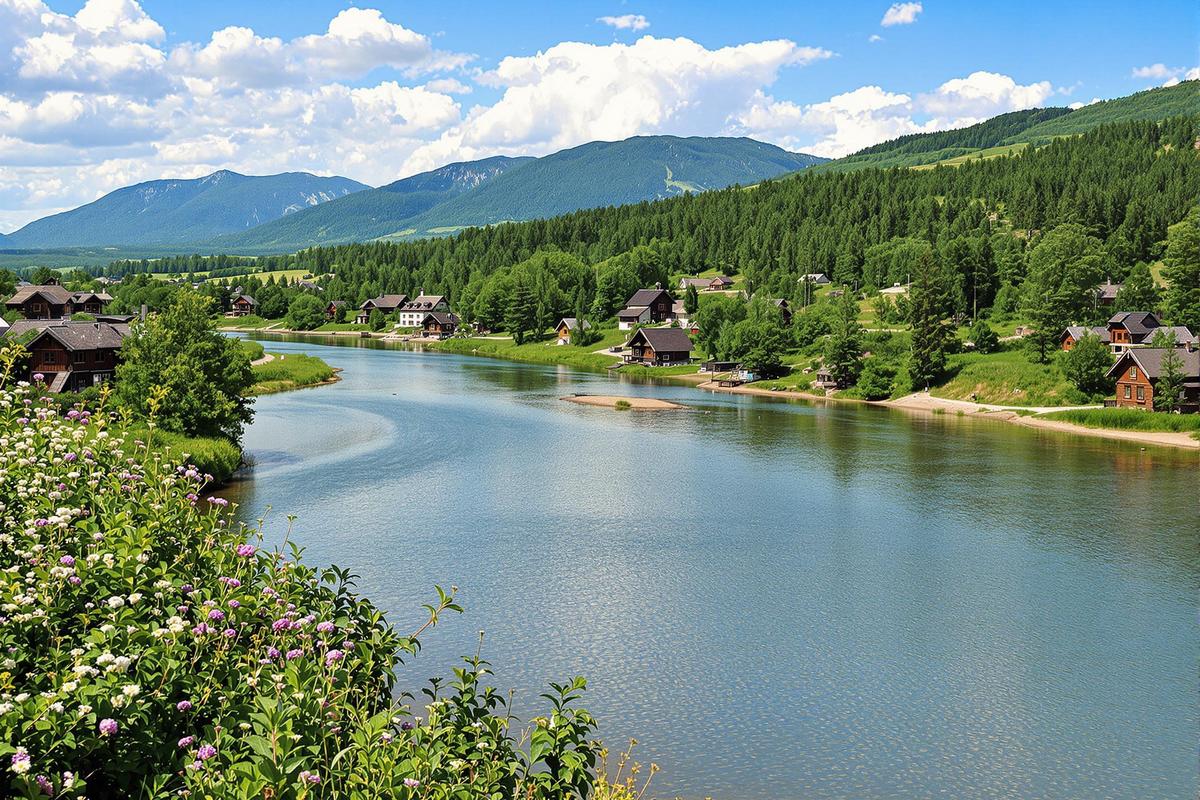Présentation du plus long fleuve d'Europe