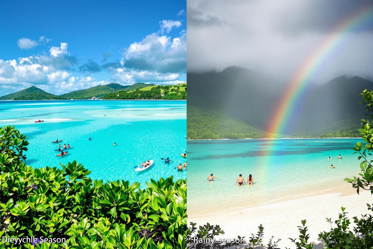 Les saisons aux Seychelles