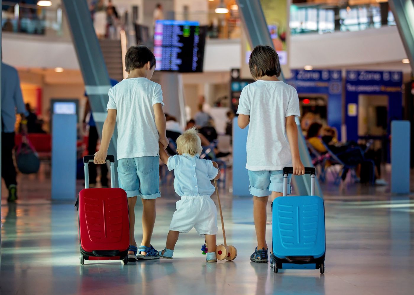 voyager avec enfants