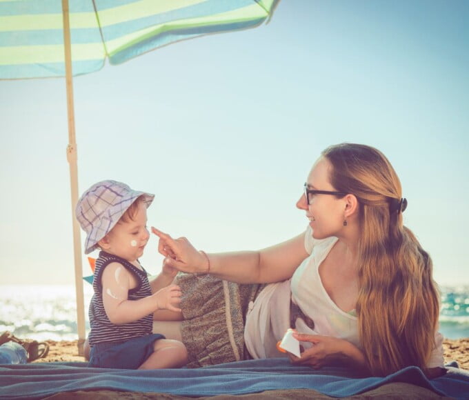 proteger enfant soleil