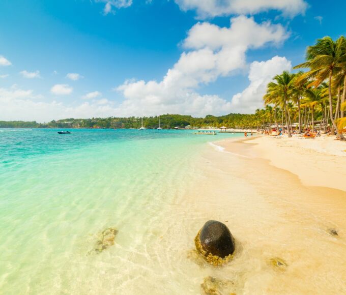 top6 plages guadeloupe