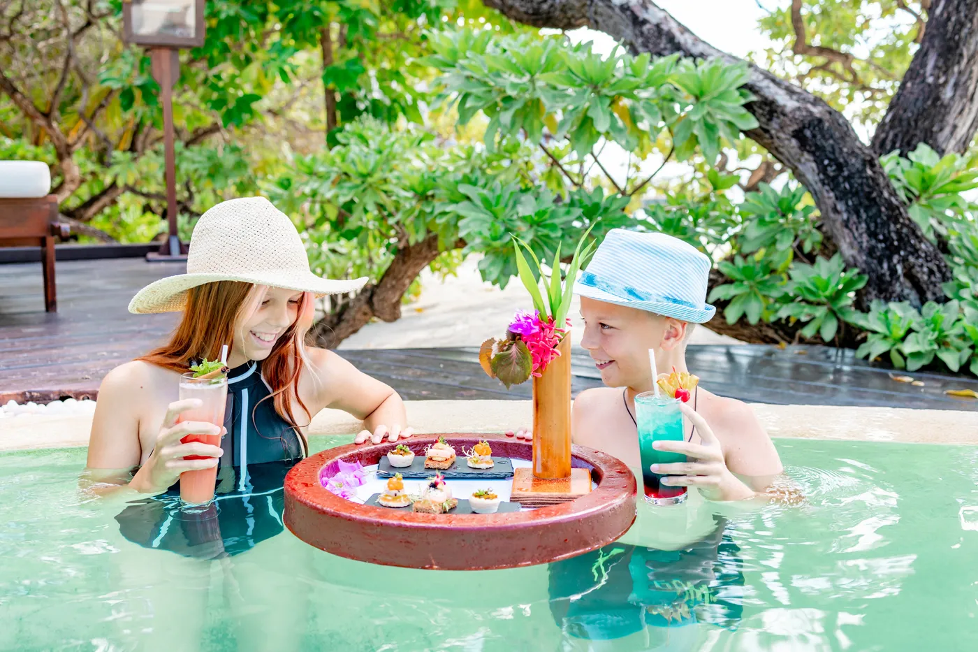 evasion famille hotels luxe maldives