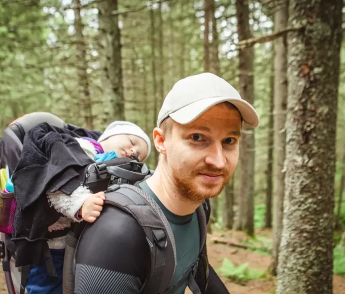 randonnée avec un bébé
