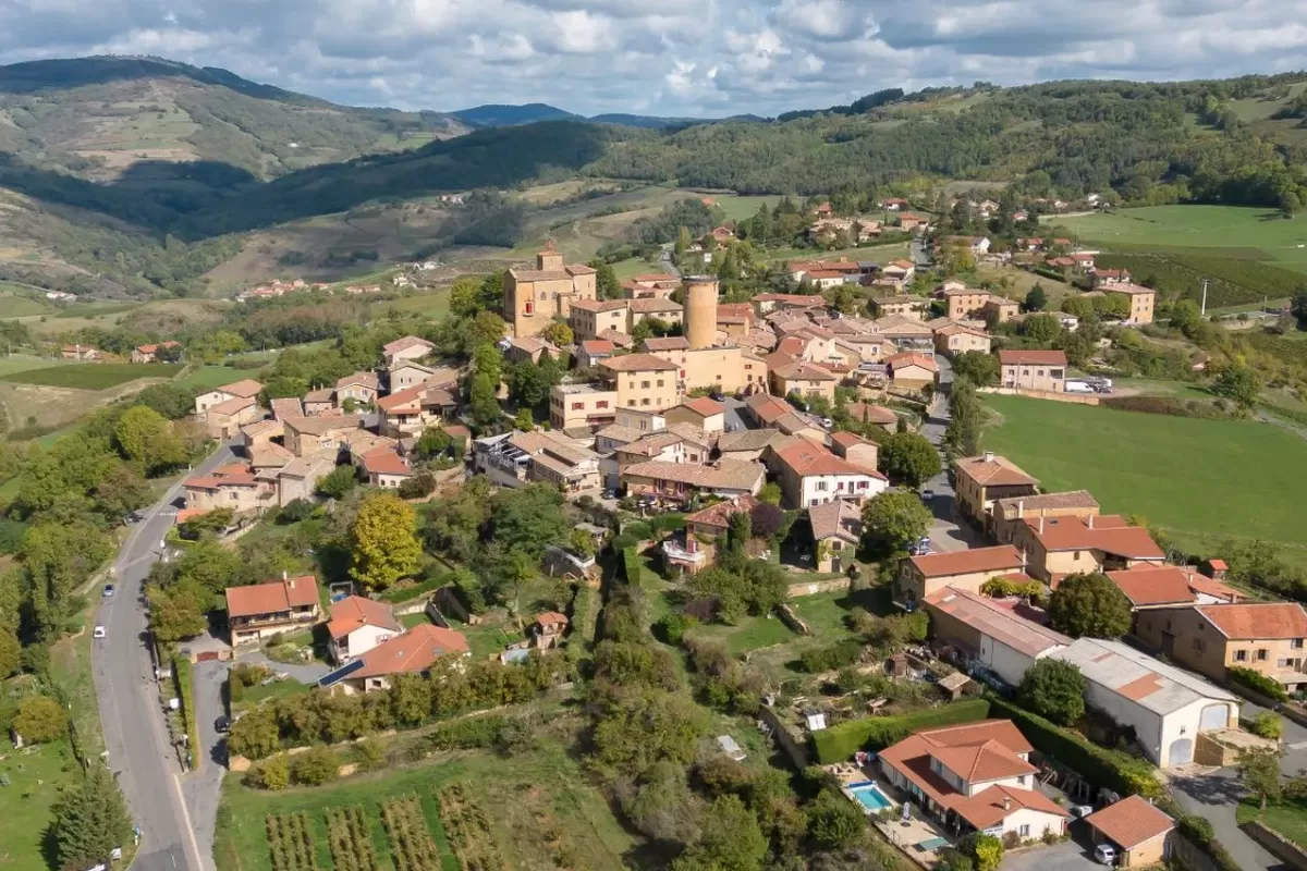 Oingt village médiéval Beaujolais