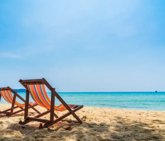 transats plages Grèce