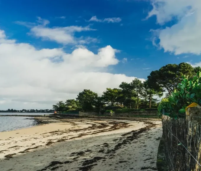 Locmariaquer et la plage Saint-Pierre