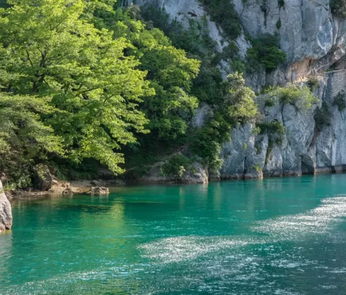 sentier du garde canal, Quinson