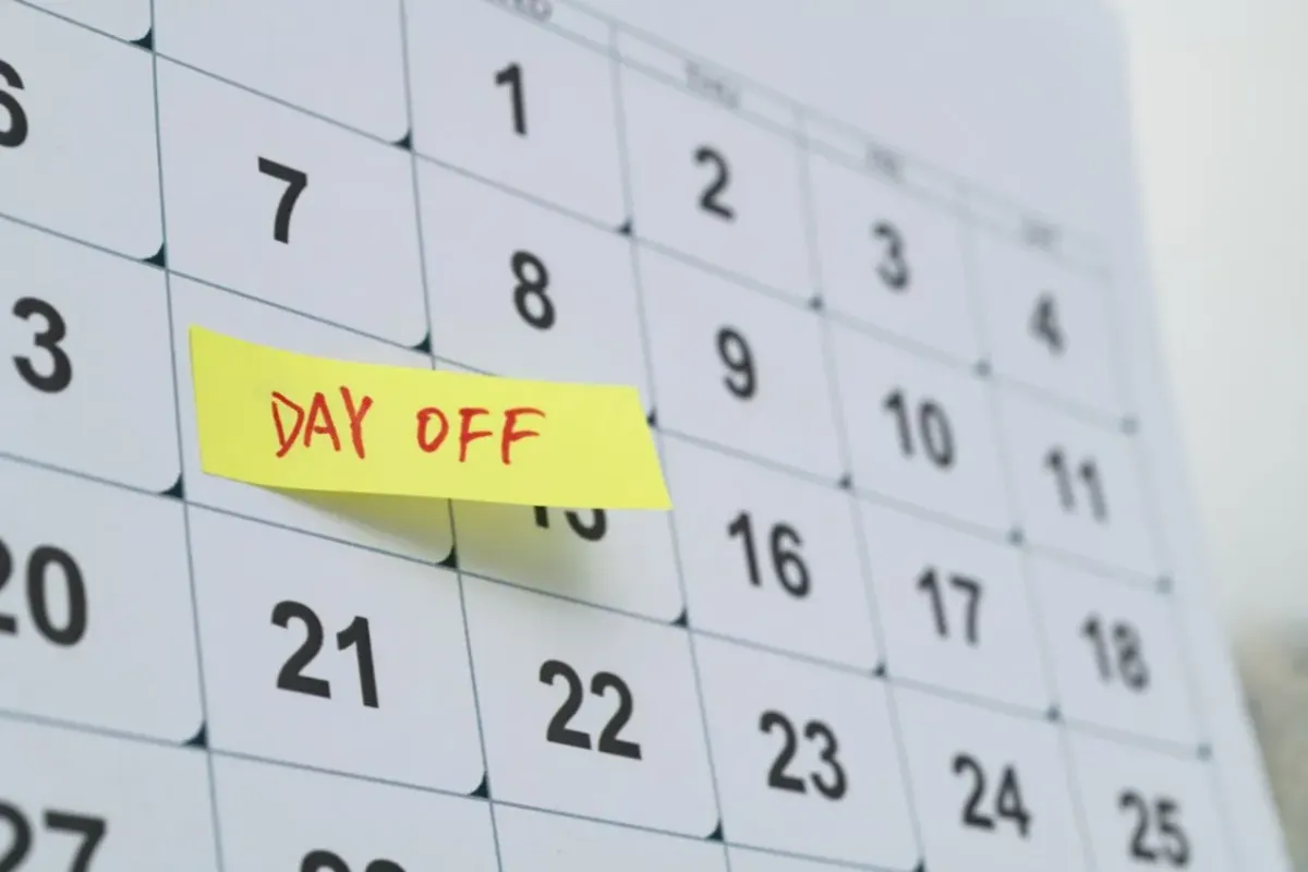jours de congé
