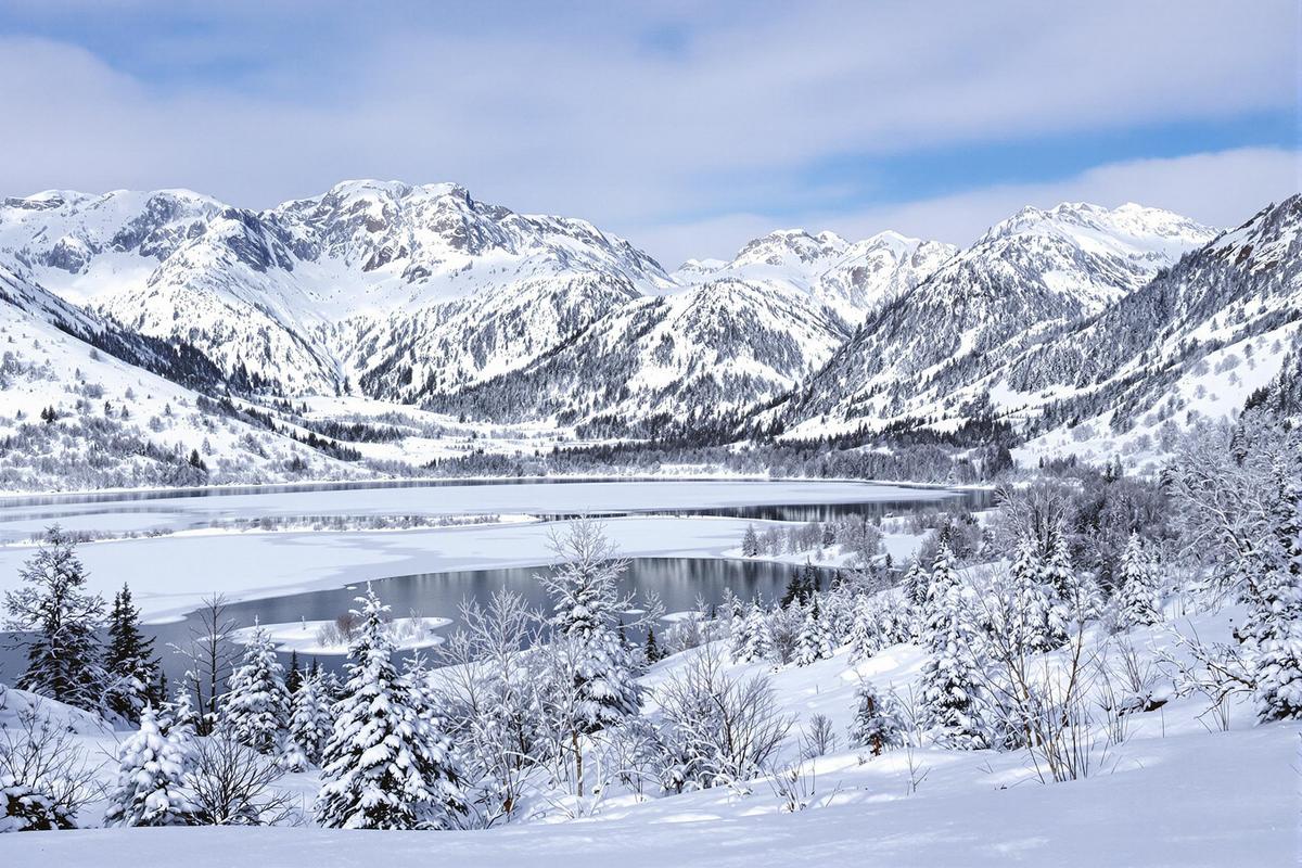 À travers les neiges de Lozère : 5 randonnée de 10 km au coeur du département le moins peueplé de France