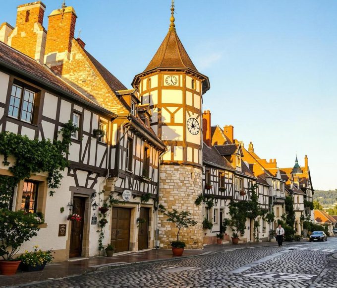 Avec ses ruelles pavées et ses maisons typiques, ce village au bord de la Garonne est un des plus beaux de France