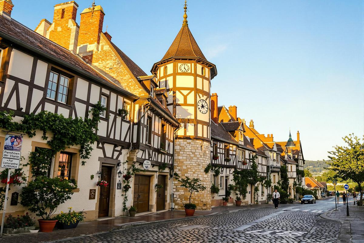 Avec ses ruelles pavées et ses maisons typiques, ce village au bord de la Garonne est un des plus beaux de France
