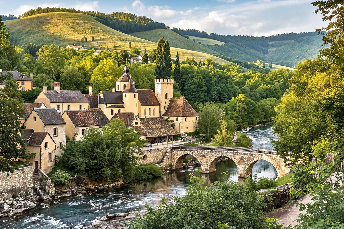 Ce village apprécié pour son paysage exceptionnel est reconnu comme la 'Venise des Cévennes' : Florac-Trois-Rivières