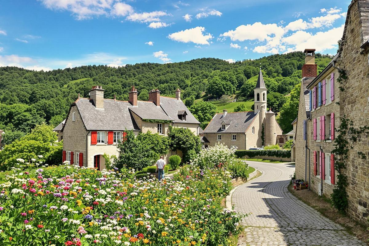 Dans la Creuse, ce village pittoresque est idéal pour une retraite en pleine nature