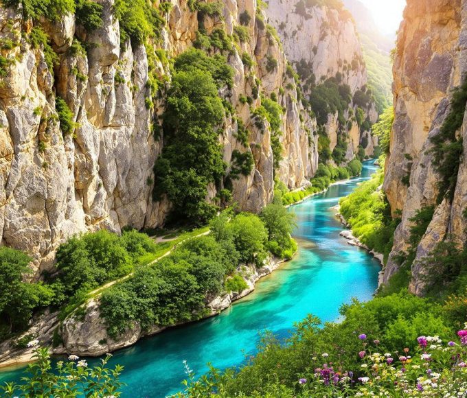Entre eau turquoise et falaises, 10 km dans les Gorges de la Méouge au milieu de paysages époustouflants
