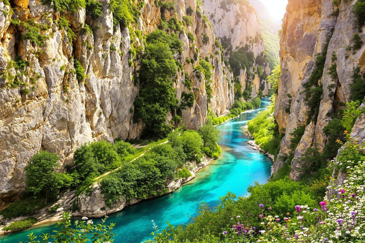 Entre eau turquoise et falaises, 10 km dans les Gorges de la Méouge au milieu de paysages époustouflants