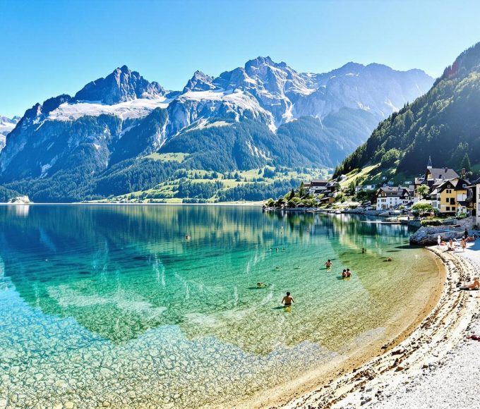 Le plus beau village autour du lac de serre-ponçon