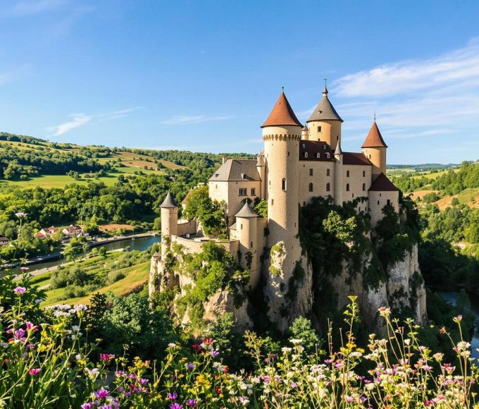 Le village des châteaux perchés', cette impressionnante cité médiévale près de Montauban possède une architecture unique