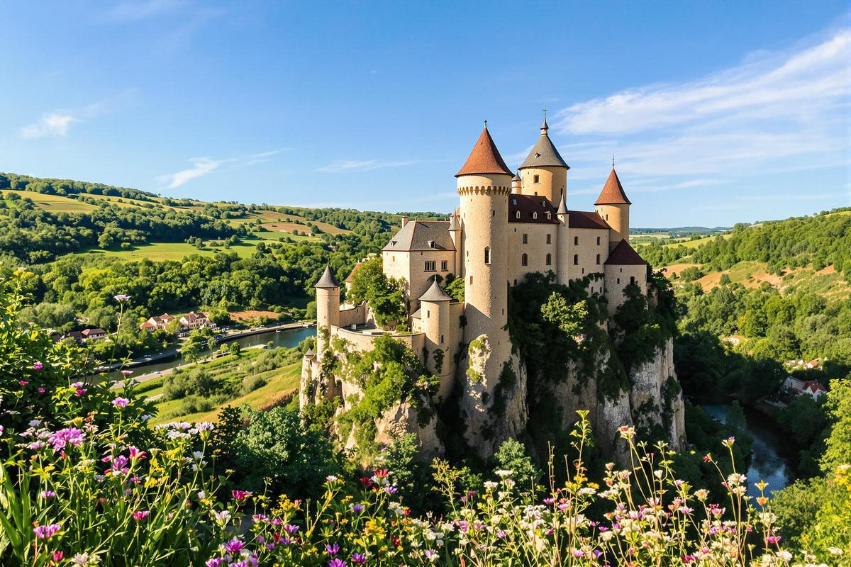 Le village des châteaux perchés', cette impressionnante cité médiévale près de Montauban possède une architecture unique