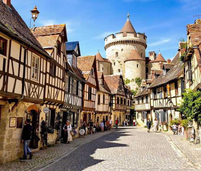 Près de Lyon, une cité médiévale classée Plus Beau Village de France vous attend