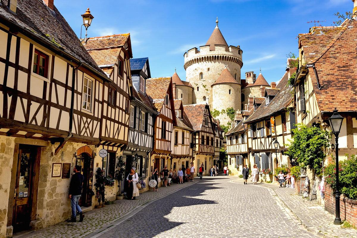 Près de Lyon, une cité médiévale classée Plus Beau Village de France vous attend