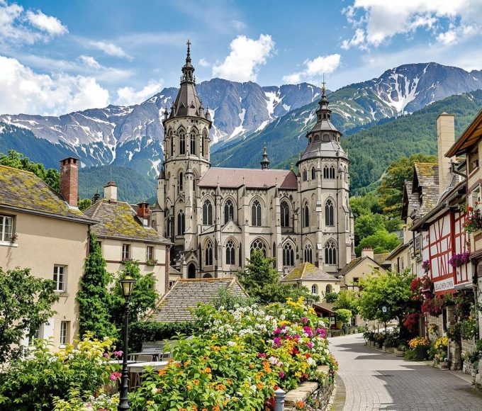 Une cité romaine chargée d’histoire, aujourd’hui classée parmi les Plus Beaux Villages de France