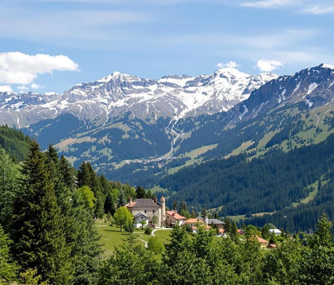 Une petite ville cachée dans les Pyrénées catalanes, parfaite pour les amateurs de montagne (Font-Romeu)