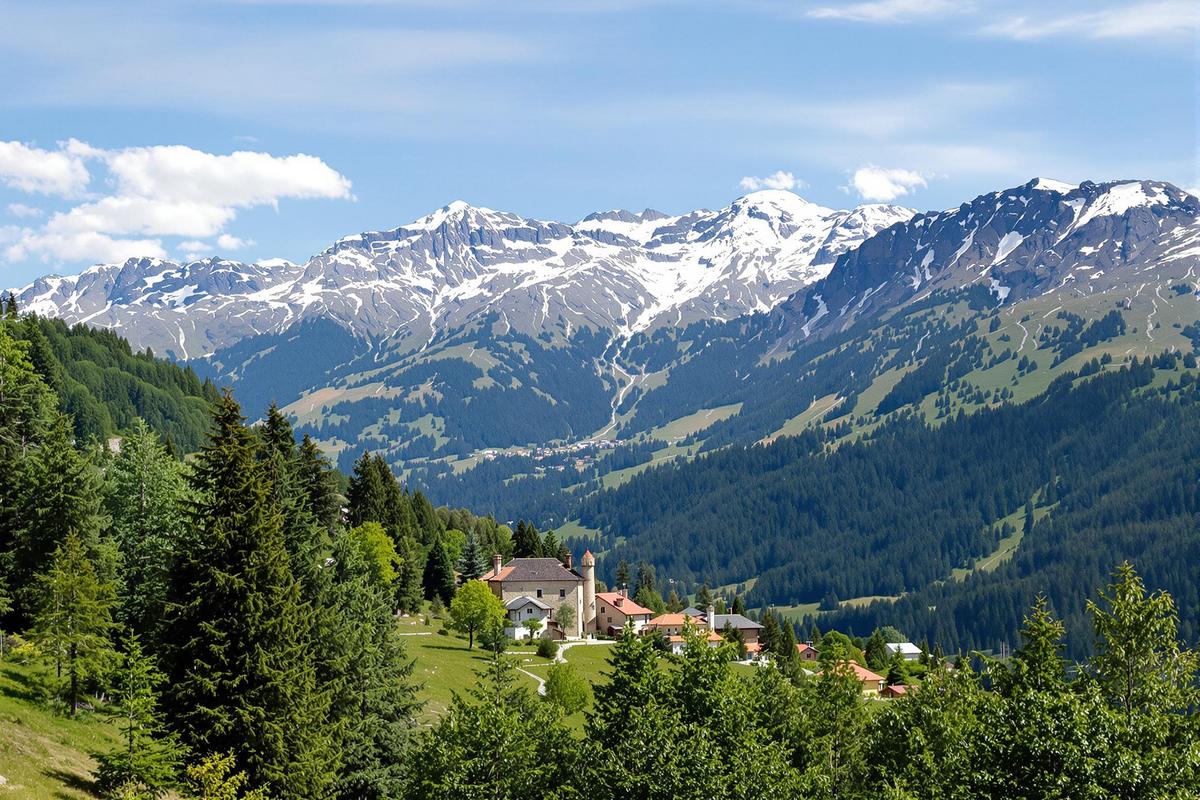 Une petite ville cachée dans les Pyrénées catalanes, parfaite pour les amateurs de montagne (Font-Romeu)