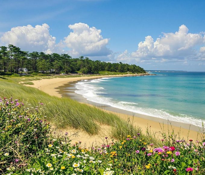 À moins de deux heures de Nantes, cette plage paradisiaque va vous en mettre plein les yeux : plage du Veillon