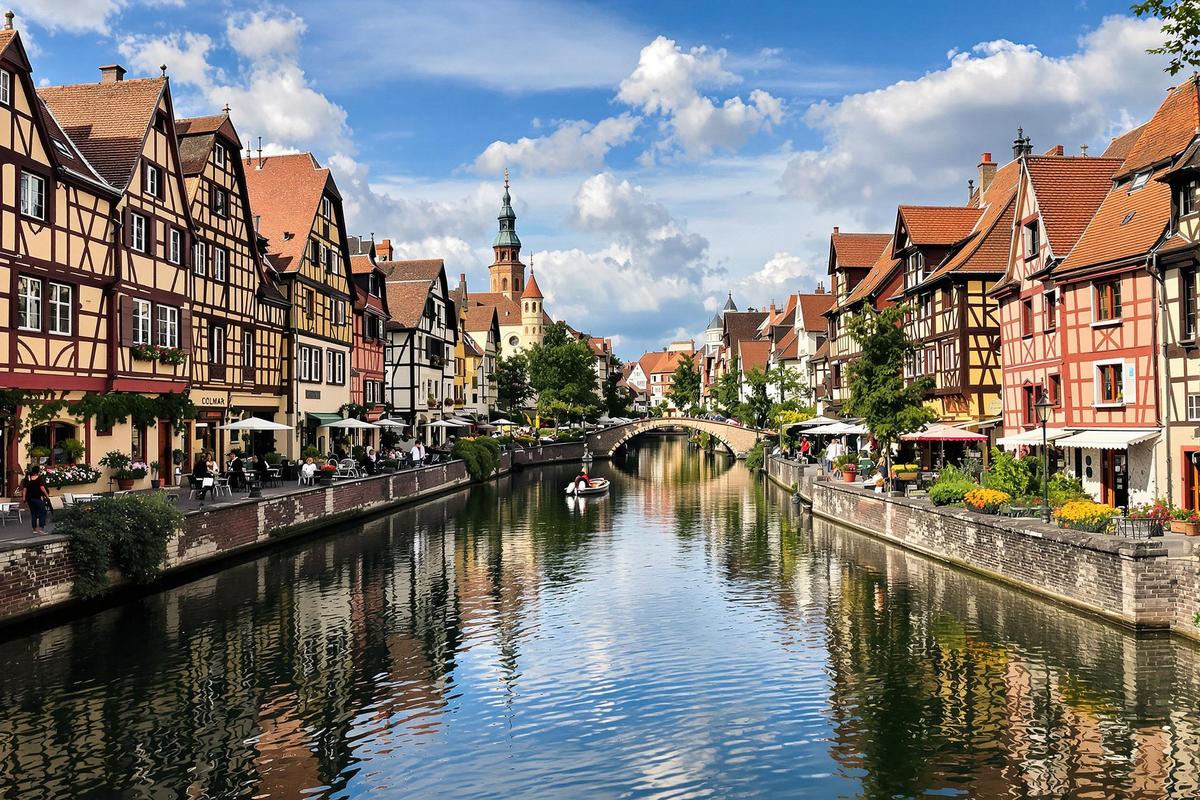 Avec ses canaux et son ambiance italienne, cette sublime ville alsacienne est 'la plus belle Venise de France’