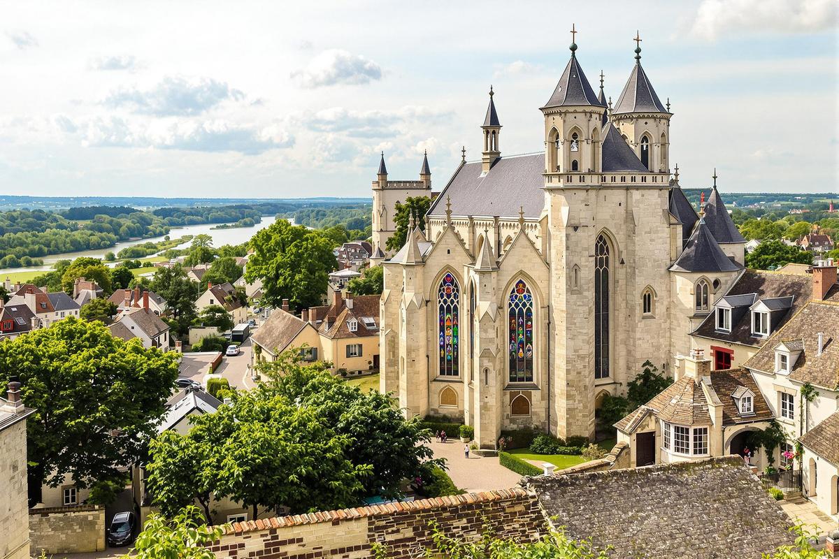 Ce village au cœur du Val de Loire semble tout droit sorti d'un conte médiéval, voyage dans le temps garanti ! : Candes-Saint-Martin