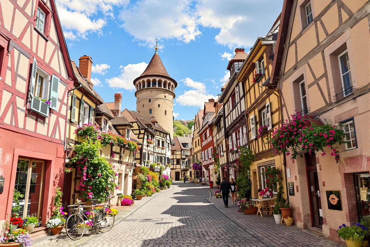 Ce village d'Alsace, élu parmi les plus beaux de France, fait partie des communes les plus accueillantes de France : Riquewihr