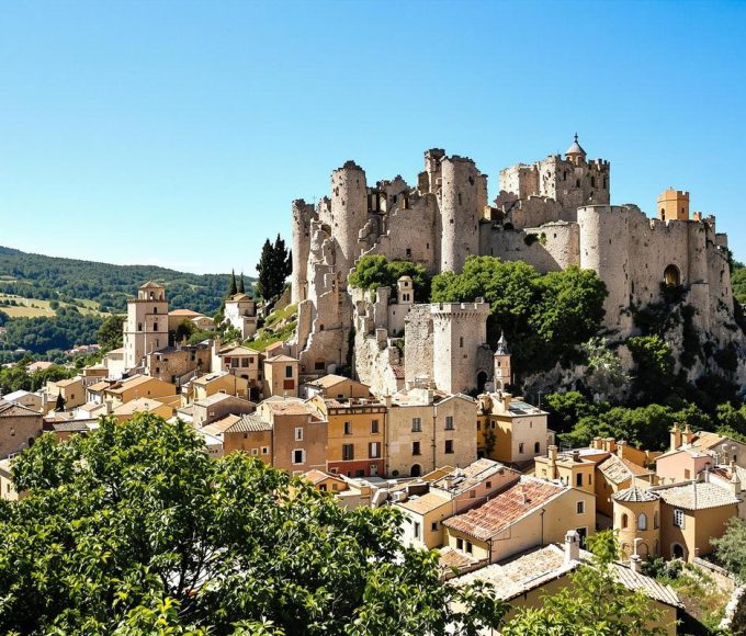 Cette cité médiévale de Provence située en altitude est l'une des plus beaux villages de France : Bargème