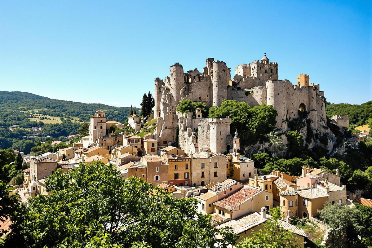 Cette cité médiévale de Provence située en altitude est l'une des plus beaux villages de France : Bargème