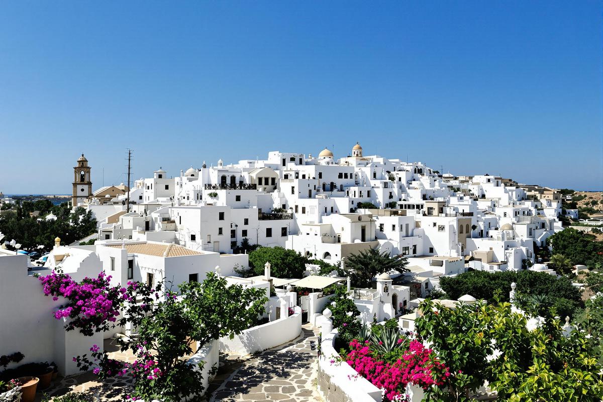 Exit Santorin et ses touristes, cette ville italienne toute blanche nous offre une expérience similaire : Ostuni