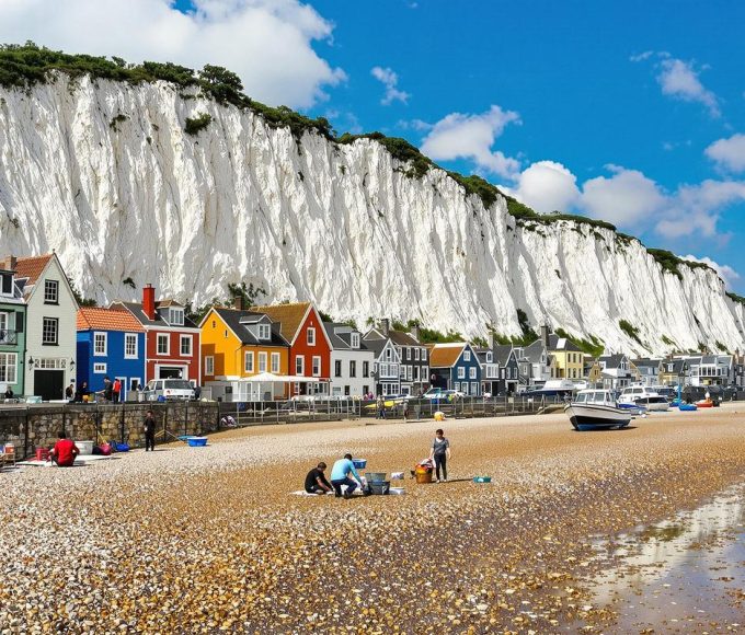 Moins connu qu'Étretat, ce village pittoresque normand offre tranquillité et authenticité loin de la foule ! : Yport