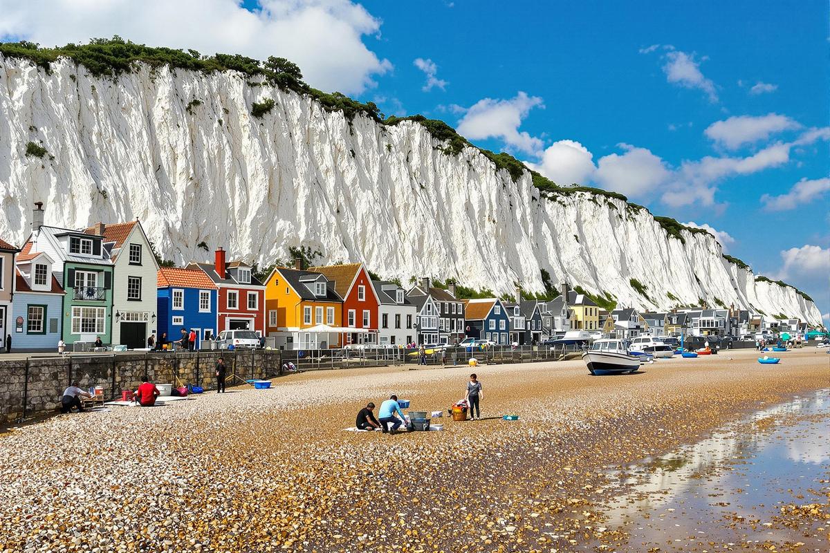 Moins connu qu'Étretat, ce village pittoresque normand offre tranquillité et authenticité loin de la foule ! : Yport