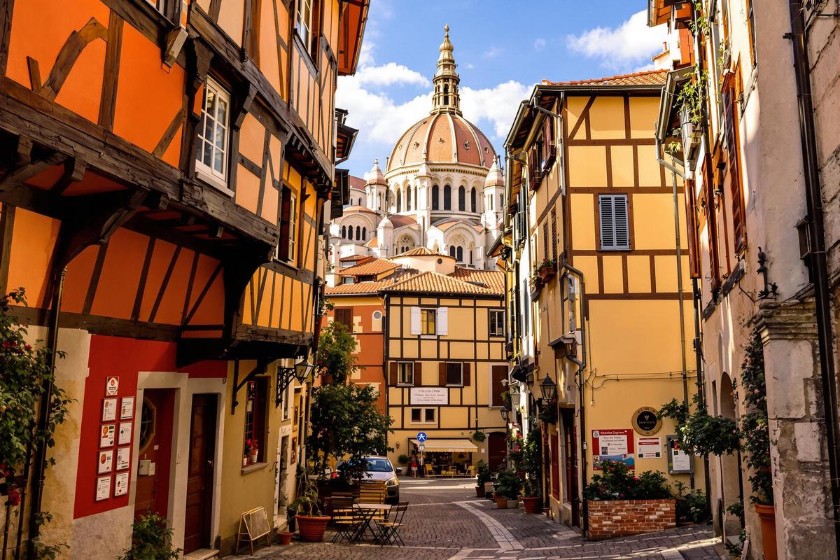 Une pépite méconnue à Lyon, un joyau du Rhône au charme médiéval : Vieux Lyon