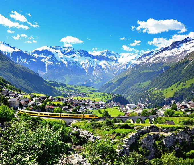 Voyage en train : les plus beaux itinéraires d’Europe à découvrir en 2025