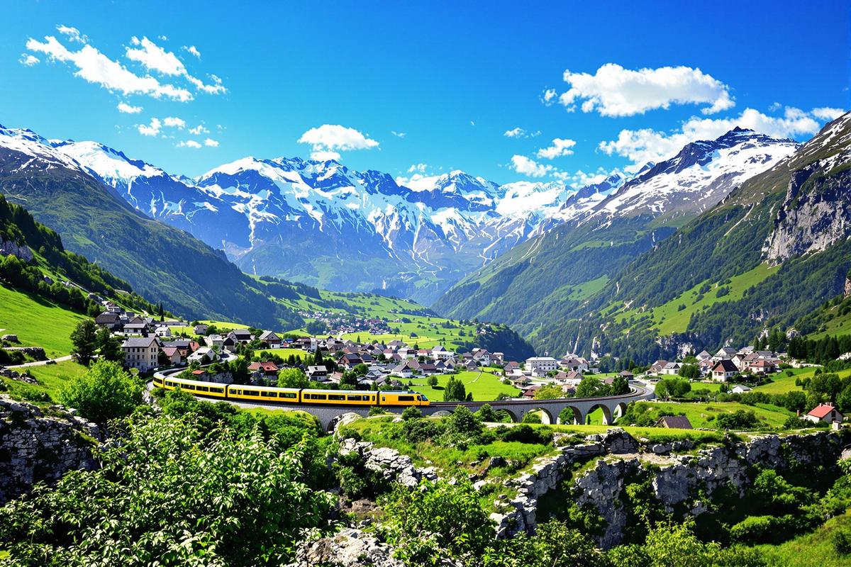 Voyage en train : les plus beaux itinéraires d’Europe à découvrir en 2025