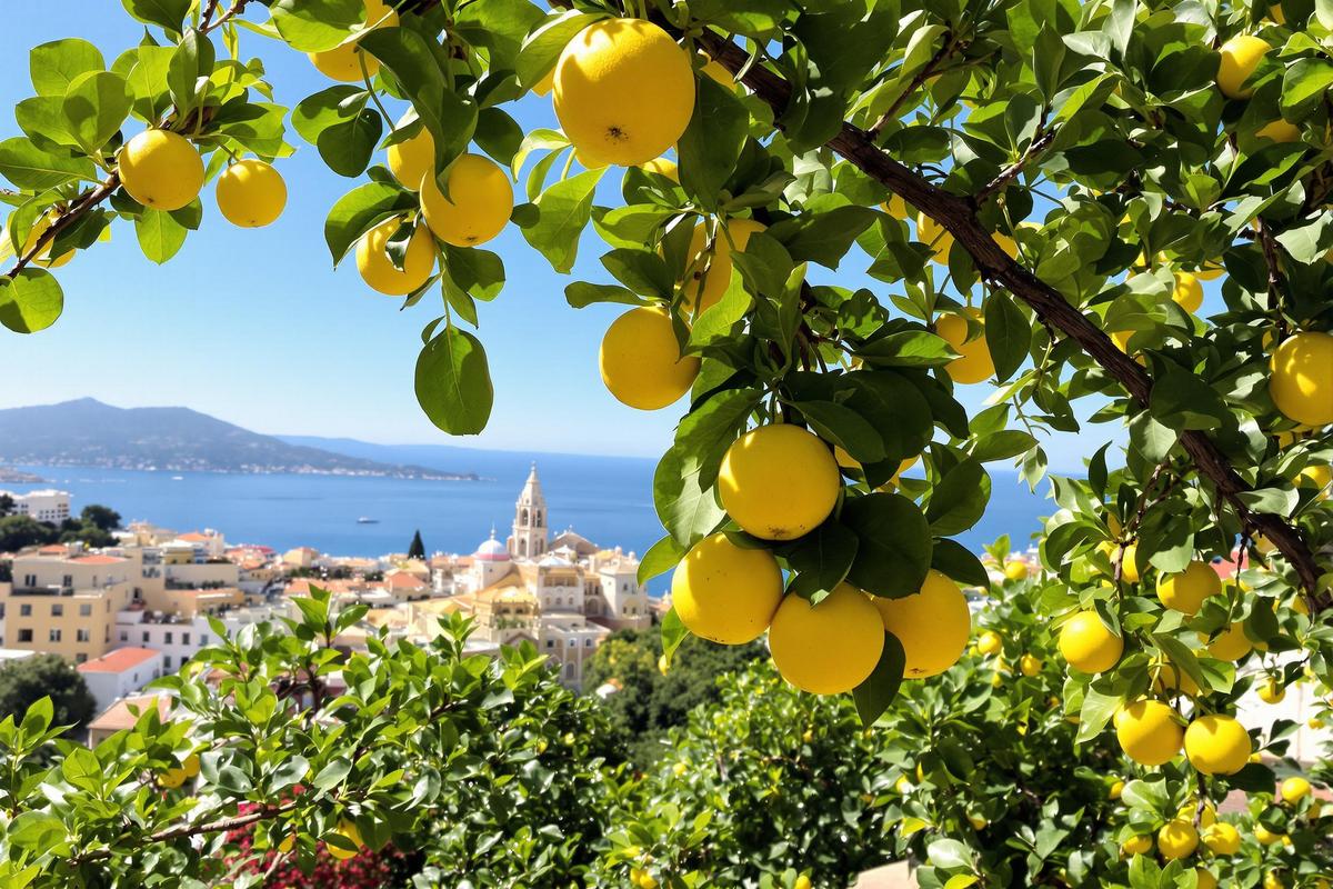 Avec 316 jours de soleil par an, cette ville française cultive des citrons uniques au monde