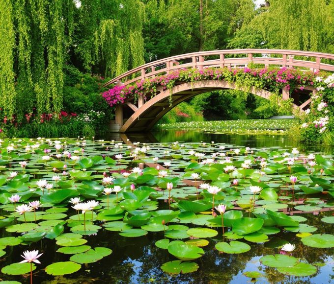 Ce jardin normand accueille 500 000 visiteurs par an pour admirer ses incroyables nymphéas vivants