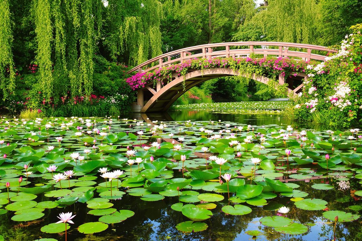 Ce jardin normand accueille 500 000 visiteurs par an pour admirer ses incroyables nymphéas vivants