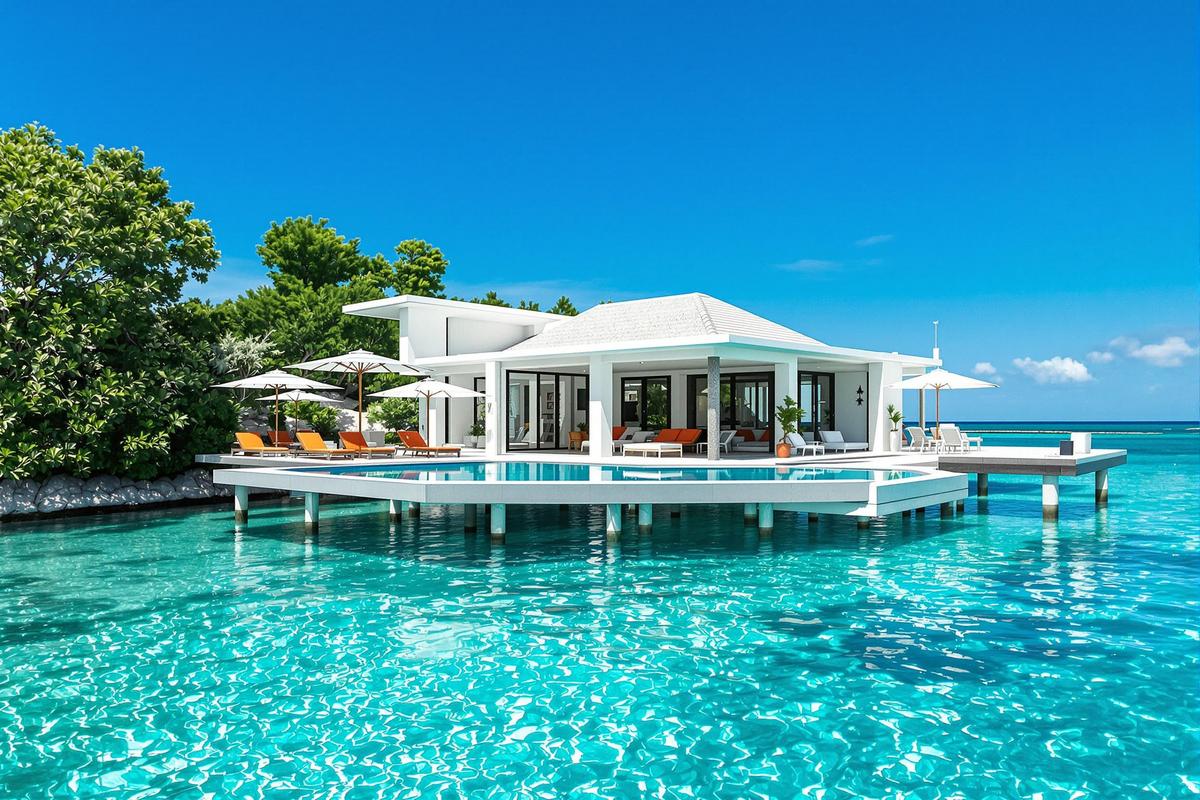 Ces villas de rêve sur l'eau sont à 3h de la France : on dirait les Maldives, mais en beaucoup moins cher