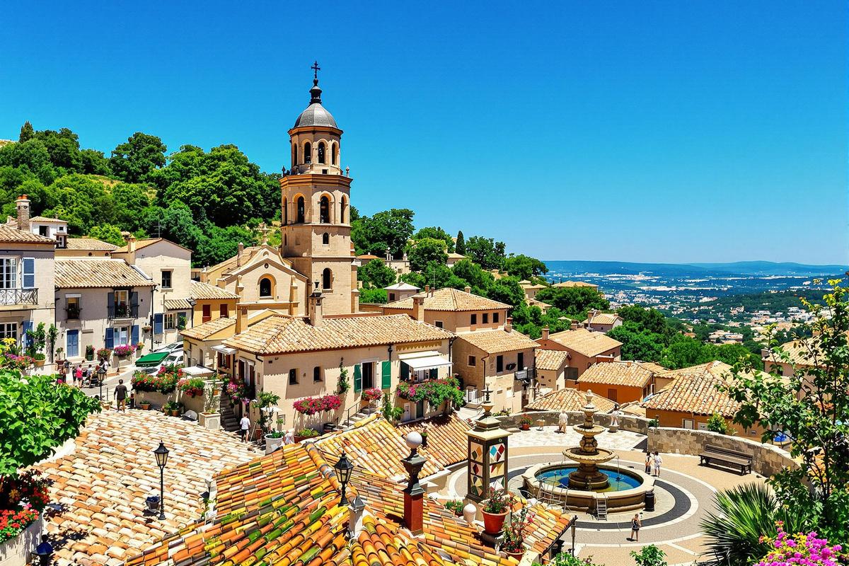 Cette jolie destination provençale, située en plein cœur du Var, fait partie des Plus Beaux Villages de France