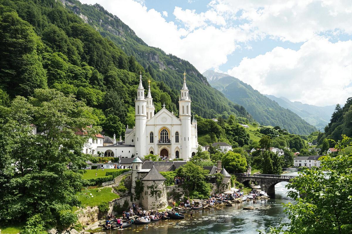 Cette petite ville des Pyrénées, visitée par des nombreux touristes est l'une des plus touchées par les tremblements de terre
