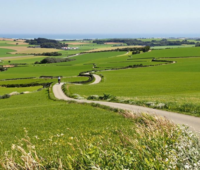 En Normandie, une boucle cyclable de 152 km à travers les plages du Débarquement