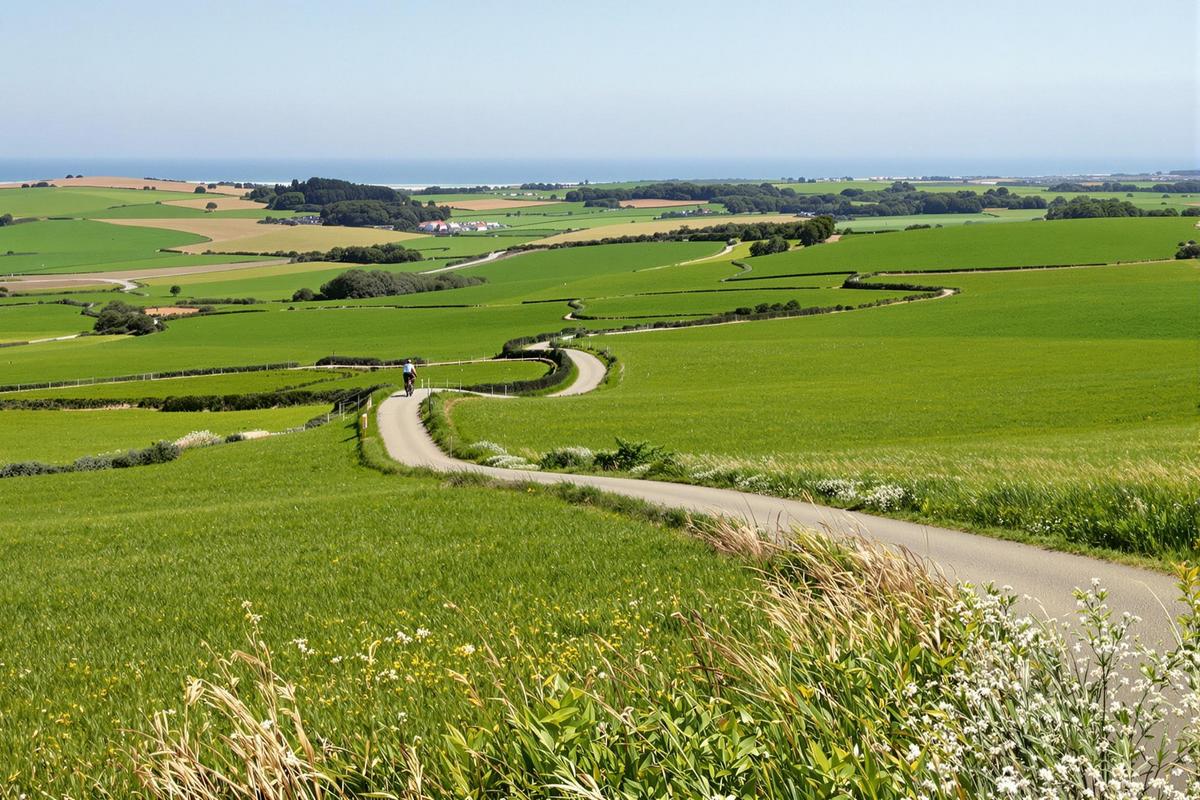 En Normandie, une boucle cyclable de 152 km à travers les plages du Débarquement